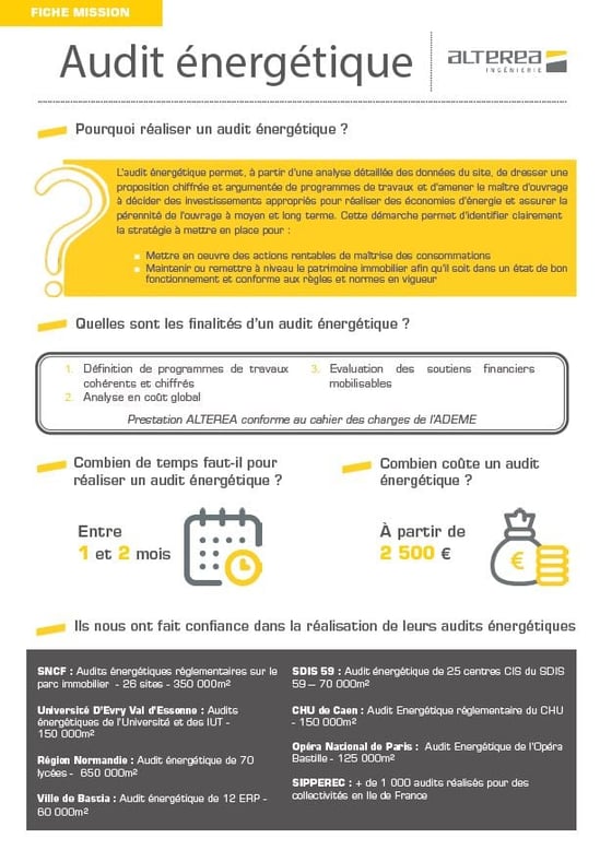 audit énergétique