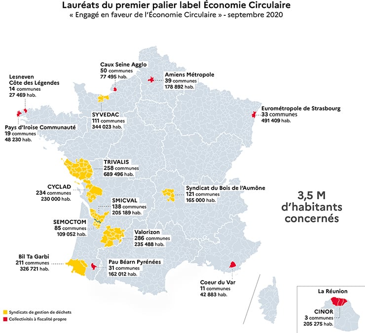 carte-laureats-premier-palier-label-economie-circulaire