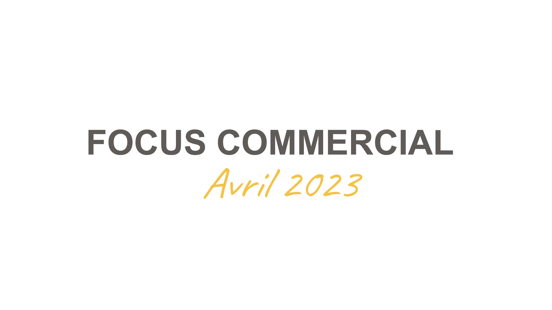 Les actualités commerciales d'ALTEREA au mois d'avril 2023