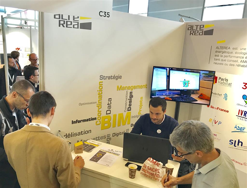 ALTEREA participe au BIM World 2019